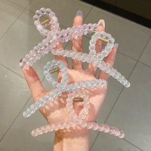 Women Candy Color Hair Clip Frosted Gripping Clip Matte Hair Claws Ladies Hair Clips Crab Hairpins Hairgrip Headwear Hair Accessories