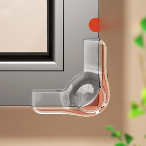 EUDEMON | Góc Chống Va Đập Silicone Mềm cho Cửa Sổ Trượt Nhôm