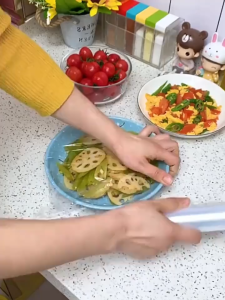 Pelindung Makanan Transparan 100pcs - Perlindungan Makanan Anti Bakteri