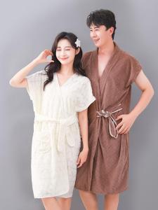 Khăn Tắm Cặp Đôi Nam Nữ 2025 Khăn Tắm Khô Nhanh Thấm Hút Khăn Tắm Mặc Được Cho Người Lớn Khăn Tắm Vải Nhung Polyester