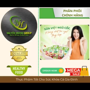 THÙNG 12 Lốc (48 Hộp) - Ngũ Cốc Yến Mạch Đậu Đỏ Việt Ngũ Cốc 180ml