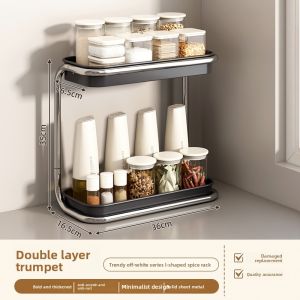 youqin | Kitchen Multi-functional Stainless Steel Storage Rack
