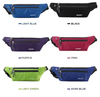 Waist Bag Tas Pinggang Olahraga Waterproof Sport Running Waist Bag Belt