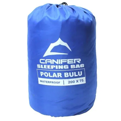 Canifer Sleeping Bag Polar Bulu Tebal Anti air Kantung Tidur Camping Outdoor Waterproof
