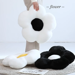 35cm 50cm Extra cute soft Cushion soft Sofa PP Cotton Plush Round Flower pillow Seat  birthday gift