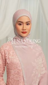 Sempurna Raya Alhumaira Senandung Long Shawl Calissa Velvet Chiffon Soft Lightweight Flowy comes with charm