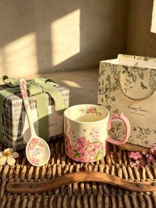 Mothers Day Gift Elegant Ceramic Mug