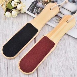 [Sản phẩm mới] Cây chà gót chân cây mài mịn gót chân cán gỗ cao cấp 2 mặt nhám tiện lợi
