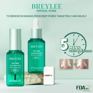 Breylee Blackhead Remover Blackhead Serum Nose Strip Mask Facial Peeling Blackhead Whiteheads Remover Mask Acne Deep Cleansing Black Heads Face Mask Shrinks Pore Serum Pore Minimizer Blackhead Mask Serum