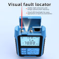 SAIXIAN all in one Mini Optical Power Meter Visual Fault Locator Network Cable Test optical fiber tester 10mw 30mw VFL. 