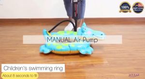 INTEX Double Quick Hand Pump Manual Air Pump Inflate For Toys Bed Bag Mattress Pam Kolam Angin 68612