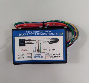 Modul Auto Retract Buka dan Tutup Spion Mobil Via Remote