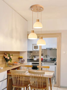 DGY | Nordic Wood-Style Modern Minimalist Chandelier