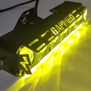 6-bulb Laser Shooting Lights mini driving light Full Set Projector grill 40W Motor HeadLight