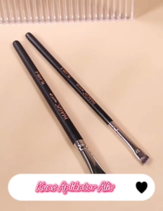 Alobeauty - Kuas Alis Slanted Angled Eyebrow Brush Aplikator Kuas Eyebrow Powder Brow Cream Kuas Eyeliner Eyeshadow