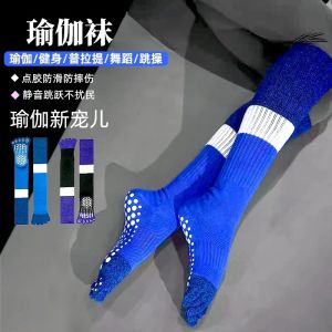 Non-Slip Yoga Socks Womens Long Tube Pilates Floor Socks Indoor Fitness Sports Gym Equipment Yoga Non-Slip Socks