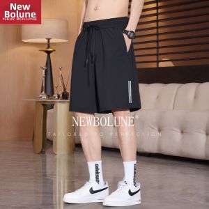 NEW BOLUNE | Ice Silk Cooling Loose Fit Short Pants 5 Inches
