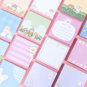 {Ready Stock} High-Value Cute Sticky Note Creative Design Memo Pads Stationery Journaling Material 可爱高颜值便利贴