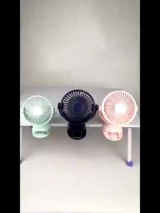 SUPERMAX 2023 3000mah Rechargeable Portable Fan Mini Desk Fan USB Fan Office Mute Dormitory Fan