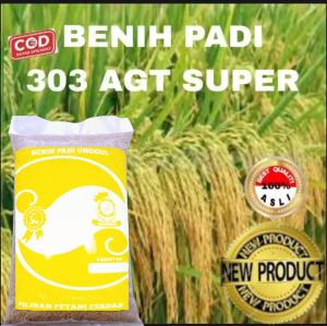 BENIH BIBIT PADI AGT 303 SUPER UNGGUL PRODUK ORIGINAL 5KG