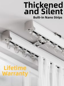 SHELIANKE | Silent Thick Curtain Track Aluminum