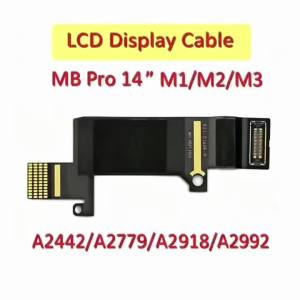 New for MacBook Pro 14.2" M1 M2 M3 A2442 M2 A2779 A2918 A2992 LCD Cable 821-03604-A LCD Display LED LVDS Cable 2021 2023 Year