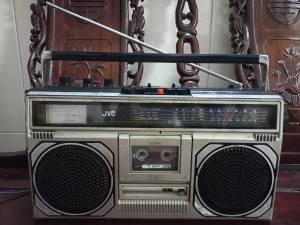 Cassette cổ JVC RC-545JW (sx năm 79) như hình nguyên zin.