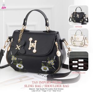 BISA COD Tas Keren Import Sling Bag / Shoulder Bag / Hand Bag High Quality Tas Import WD40 Koleksi Tas Kerenz