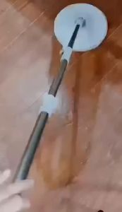 ถังถูพื้น ไม้ถูพื้น ชุดถูพื้น ไม้ถูพื้นหมุนพร้อมถังผสม กล่องแยกน้ำเสียสะอาด ผ้าถูพื้น