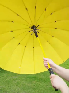 Umbrella Golf Umbrella Waterproof Cover Umbrella Long Handle Straight Rain Umbrella With Waterproof Cover Case - Keimav