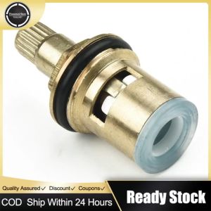 Faucet Cartridges Parts Ceramic Spool Spare Parts Faucet Valve Tap Single Handle Lavatories Water Connection Faucet Valve Replacement