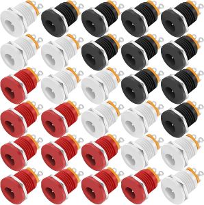 DaierTek 30PCS 2.1mm Barrel Jack 5.5x2.1mm Female DC Power Jack 2.1 X 5.5mm DC Jack Connector 6V 9V 12V DC Jack Panel Mount: A Comprehensive Guide