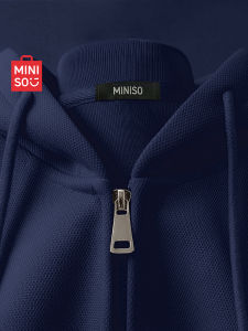 Loose Mens Zipper Hoodie Cardigan Dark Blue Casual Comfortable Long Sleeve T-Shirt Style Autumn New Fashion Youth Trendy