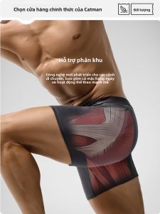 MiiOW | Anti-Chafe Long Leggings Mens Brief Underwear Large Size