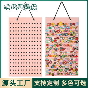 Túi Đựng Đồ Bằng Vải Nhung Treo Tường Lưu Trữ Kẹp Hình Trái Tim Móc Treo Giày Giày Dép Phụ Kiện Đồ Trang Trí Nhà Cửa Phong Cách Bắc Âu