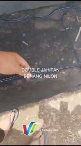 Keramba Ikan waring Polinet hitam berbagai ukuran siap pakai 200x100x50