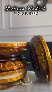 rebana kualitas super ukir  model jepara kencer kuningan hadroh rebana banjari terbangan reabana