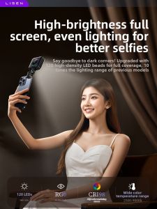 Lisen | Live Streaming RGB Ambient Light Desktop Photography Fill Light
