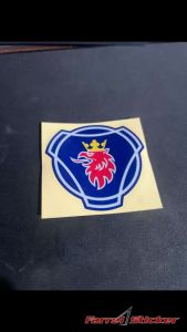 Stiker Sticker SCANIA: Desain Khusus untuk Kendaraan Komersial
