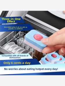 MOULIQIN | 3-in-1 Dishwasher Cleaner Detergent
