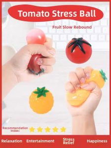 WOWEIAOKUANG | Stress Relief Squeeze Toys Fruit & Egg Shaped