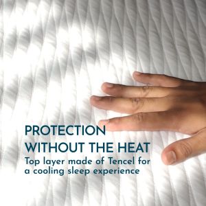 KAPAS LIVING | Mattress Protector | Tencel | Waterproof | Breathable & Cooling | All Sizes