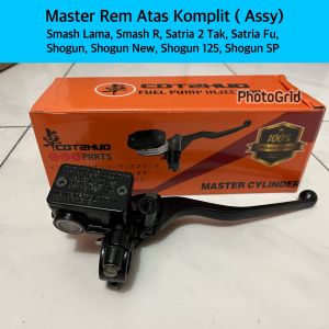 Master Rem Atas Tabung Komplit Dengan Handle Kanan Smash lama & Smash R & Satria 2 TAK & Satria Fu & Shogun & Shogun New & Shogun 125 & Shogun SP