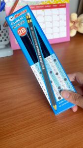 ดินสอ กล่อง รุ่น H-9100 2B บรรจุ 12แท่ง หรือ 12 แท่ง ดินสอ ตราม้า รุ่น H-9100 (หมายเหตุ: หรือ)