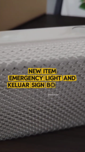 PCO EMERGENCY LIGHT/EXIT SIGN LED light Down light led ceiling light Lampu Kecemasan Auto Menyala Lampu Siling Emergency