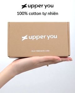 Tất Vớ Giày Tây Cổ Cao Chấm Bi UPPER YOU Cotton Tự Nhiên Dày Dặn Êm Ái Thoáng Khí Khử Mùi Combo 3 -  BSM4002