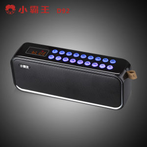 Subor D92 Wireless Bluetooth Speaker Double Horn Large Volume Sound System Radio Player Elderly Storytelling Machine Bass Cannon