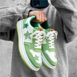 Mens Summer New Fashion Star Sports Casual Shoes Student Slip-On round Toe Mesh Lined Rubber Outsole Breathable Korean Style