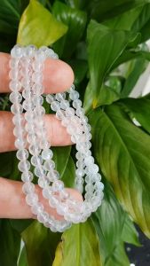 🦚🌺🦚Vòng tay nữ moon vip quấn 3 vòng trắng ánh xanh nhẹ size hạt 5mm hợp nữ mệnh kim mệnh thuỷ đeo đẹp may mắn tốt sức khỏe công việc có 599k / 1 sợi ạ
