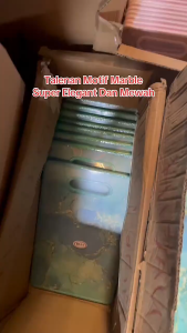 TALENAN BMW Talenan Plastik Tebal Motif Marmer DAIMURA STORE